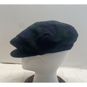 Antique Vintage Wool Newsboy Flat Cap Lincoln Bennett Co Piccadilly London